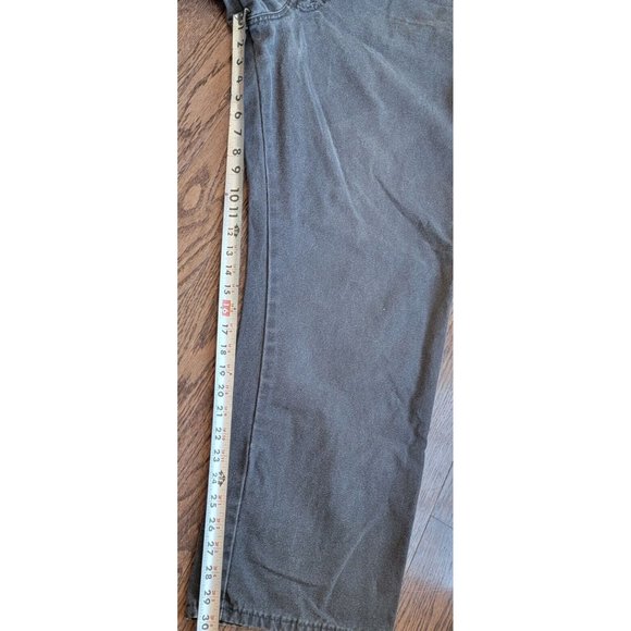 Dickies Faded Black Carpenter Utility Pocket Men’s 42x30 Denim Workwear Jeans - Picture 10 of 10
